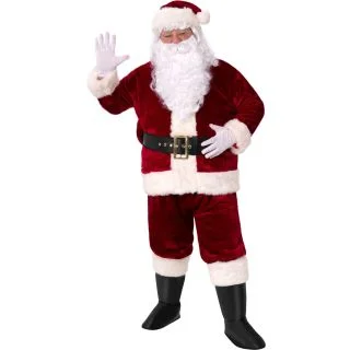 Crimson Imperial Santa Suit