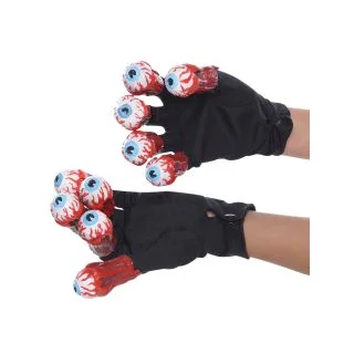Beetlejuice Gloves with Eyeballs