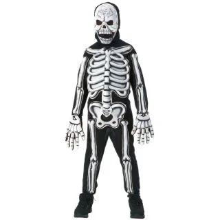 Kid's 3D Skeleton Costume