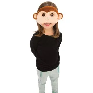 Eye Mask Plush Monkey