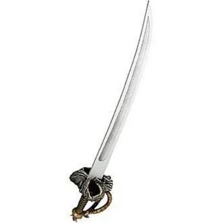 Skull Face Antique Sword - Costume Prop
