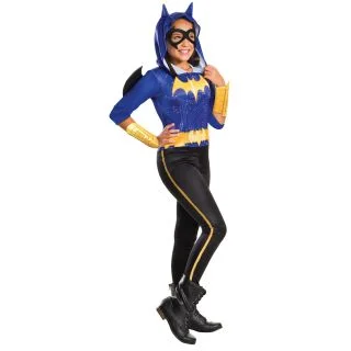 DC SuperHero Batgirl Costume for Kids