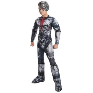 Boys Justice League Deluxe Cyborg Costume
