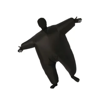 Kids Black Inflatable Costume (Kids One Size)