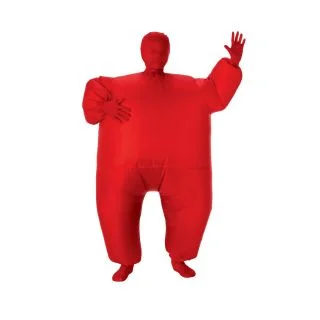 Kids Red Inflatable Costume (Kids One Size)