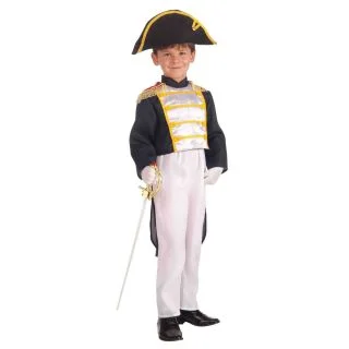 Child Colonial General Costume