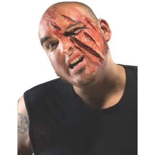 Clawed Face Theater Effects Prosthetic Makeup Accessory Stage