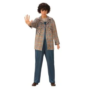Womens Stranger Things Eleven's Plaid Shirt