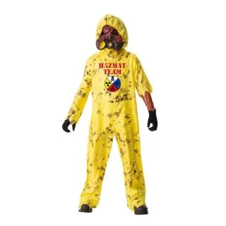 Hazmat Zombie Boys Costume