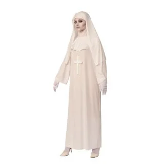White Nun Costume for Adults