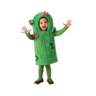 Vivid Green Cactus Child Costume