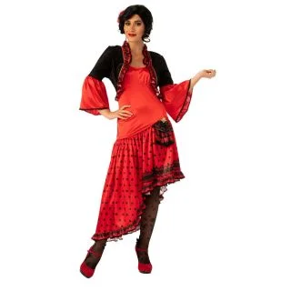 Ruby Spanish Dancer Ladies Costume