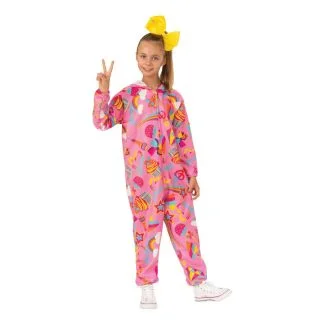 Pretty Jojo Siwa Onesie Pink Costume
