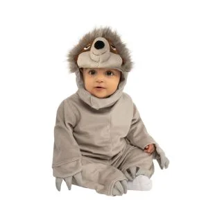 Gray Sloth Baby Costume