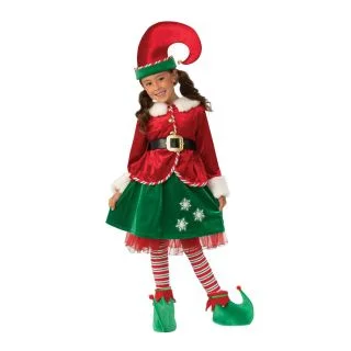 Girls Elf Costume