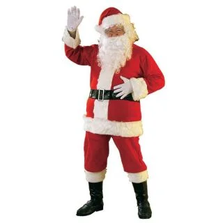 Promotional Xxxl Flannel Santa Suit