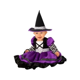 Baby Purple & Black Witch Costume