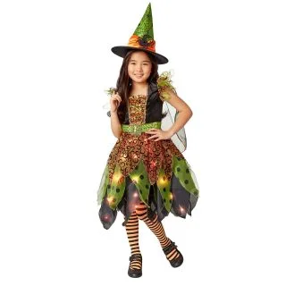 Light Up Fairy Witch Child Costume
