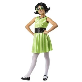 Girls Powerpuff Girls Buttercup Costume