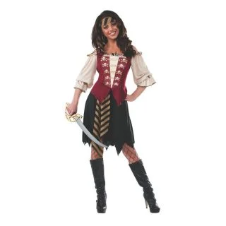 Elegant Pirate Costume for Adults