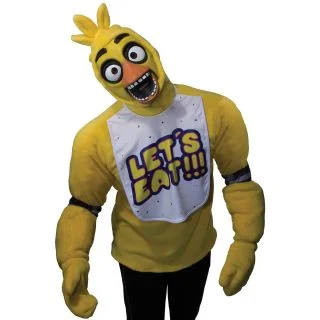 Five Nights at Freddy's Plush Chica Costume for Adults