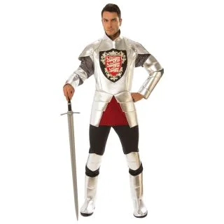 Silver Knight Costume for Men