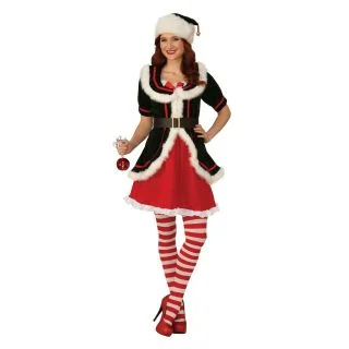 Womens Deluxe Elf Costume