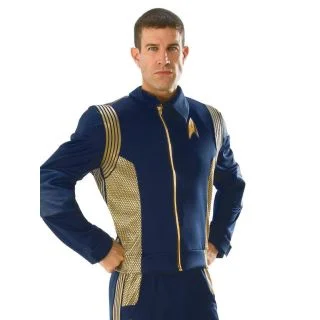Mens Star Trek Discovery Gold Command Division Costume
