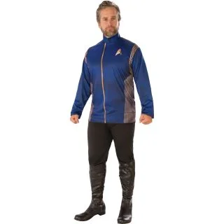 Mens Star Trek Discovery Gold Command Top