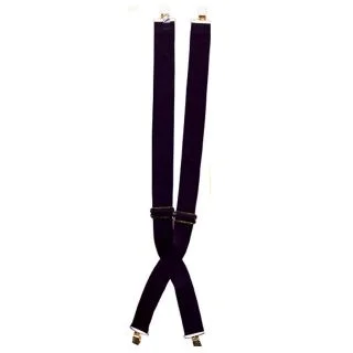 Black Clown Suspenders