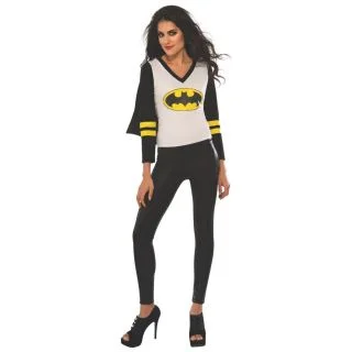 Sporty Batgirl Adult T-Shirt