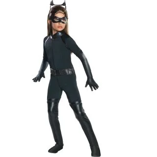 Deluxe Catwoman Costume - Girls