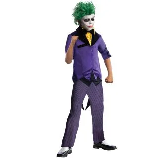 DC Comics Gotham Super Villains Joker Costume for Kids