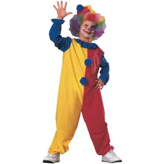 Clown Fuller Cut Kids Costume