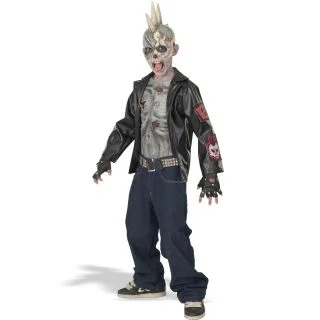 Boy's Zombie Punk Costume