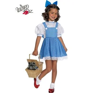 Girl's Deluxe Dorothy Wizard of Oz Costume