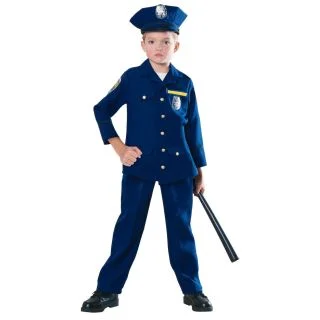 Police Officer Kids Costume
