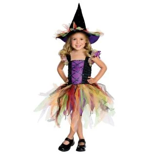 Glimmering Witch Child Costume