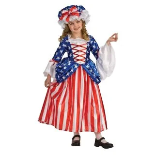 Girls Betsy Ross Child Costume