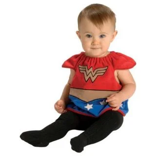 Newborn Wonder Woman Bib Costume