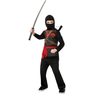 Black Ninja Costume for Kids