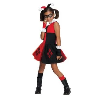 Girls Harley Quinn Tutu Dress