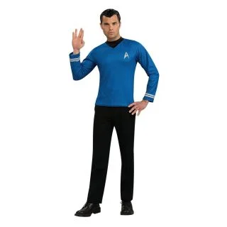 Star Trek Movie Blue Shirt Adult Costume