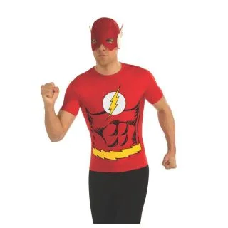 The Flash Mens Costume Top
