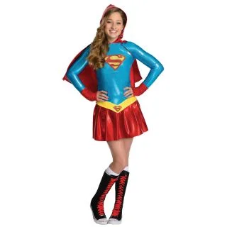 Girls Supergirl Costume