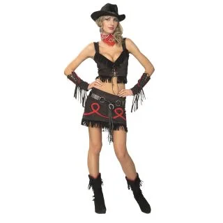 Womens Fun and Flirty Cowgirl Costume