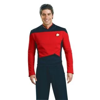 Men's Deluxe Star Trek TNG Red Shirt