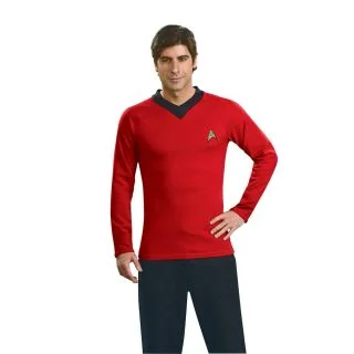 Men's Deluxe Star Trek Classic Red Shirt