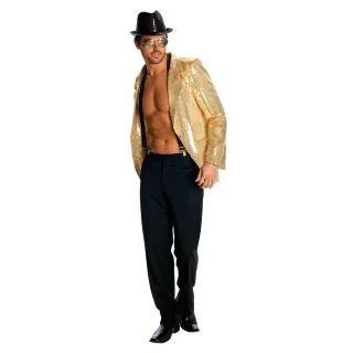Gold Sequin Adult Jacket