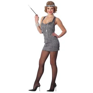 Womens Fun and Flirty Lindy And Lace Too Costume